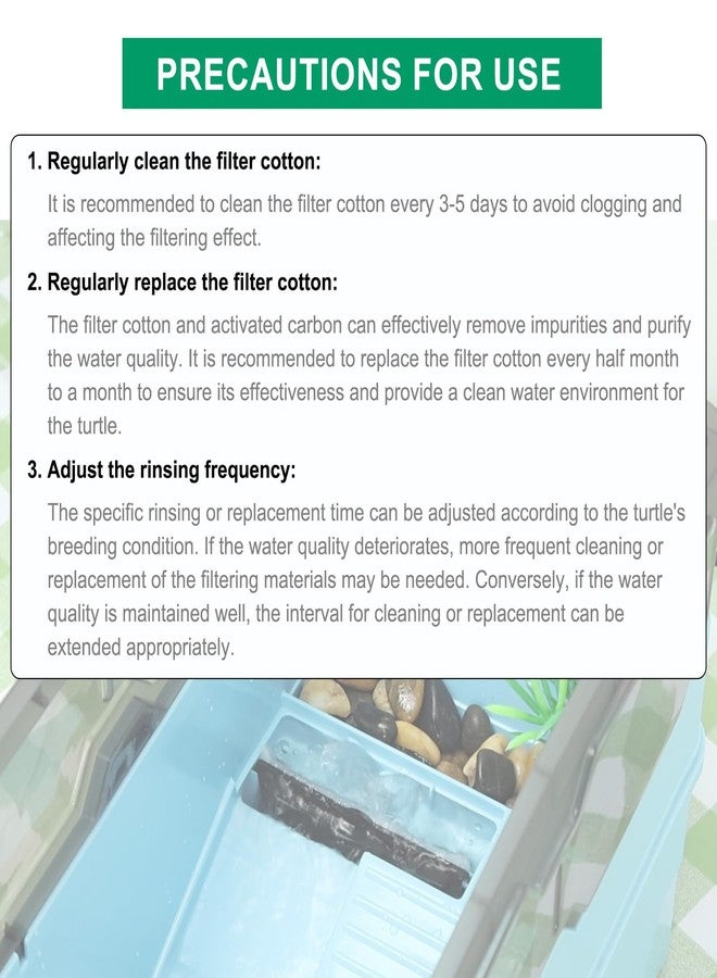 RunDuck Turtle Tank 6 Pack Filter Cartridges Filter Replacement - Image 5
